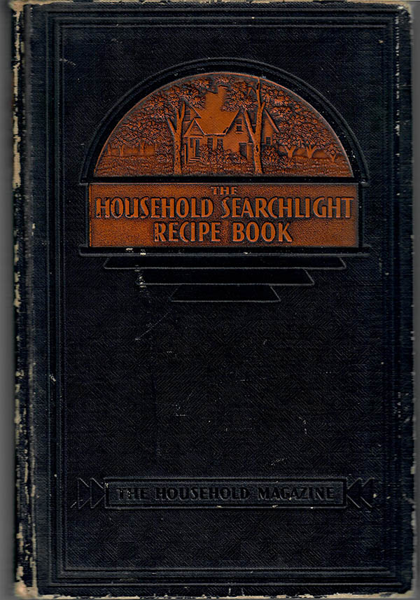 Cover of the recipe book.