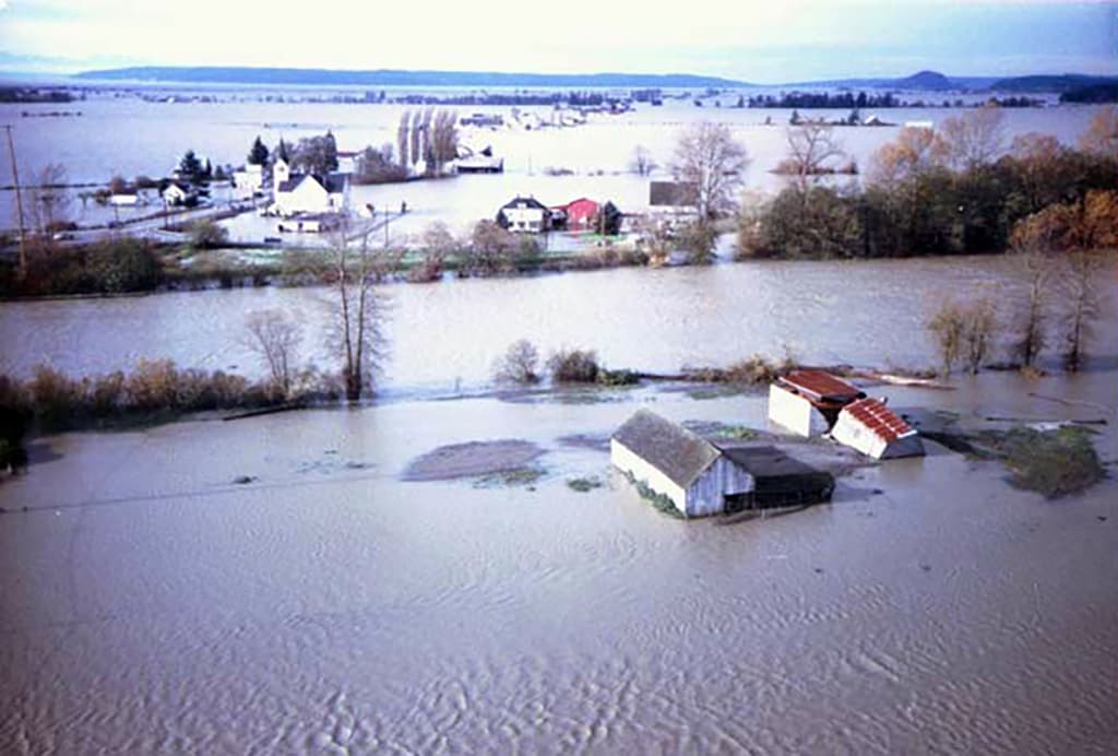 1990 Flooding of Fir Island