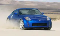 Nissan 350Z Coupe in Daytona Blue