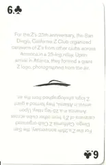 Z-Car Concept Playing Card