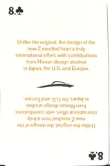 Z-Car Concept Playing Card