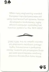 Z-Car Concept Playing Card