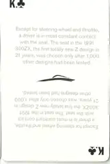 Z-Car Concept Playing Card