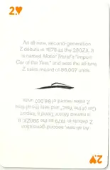 Z-Car Concept Playing Card