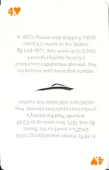Z-Car Concept Playing Card