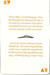 Z-Car Concept Playing Card