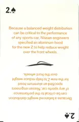 Z-Car Concept Playing Card