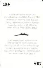 Z-Car Concept Playing Card
