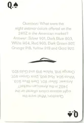 Z-Car Concept Playing Card