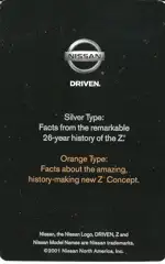 Z-Car Concept Playing Card