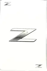 Z-Car Concept Playing Card
